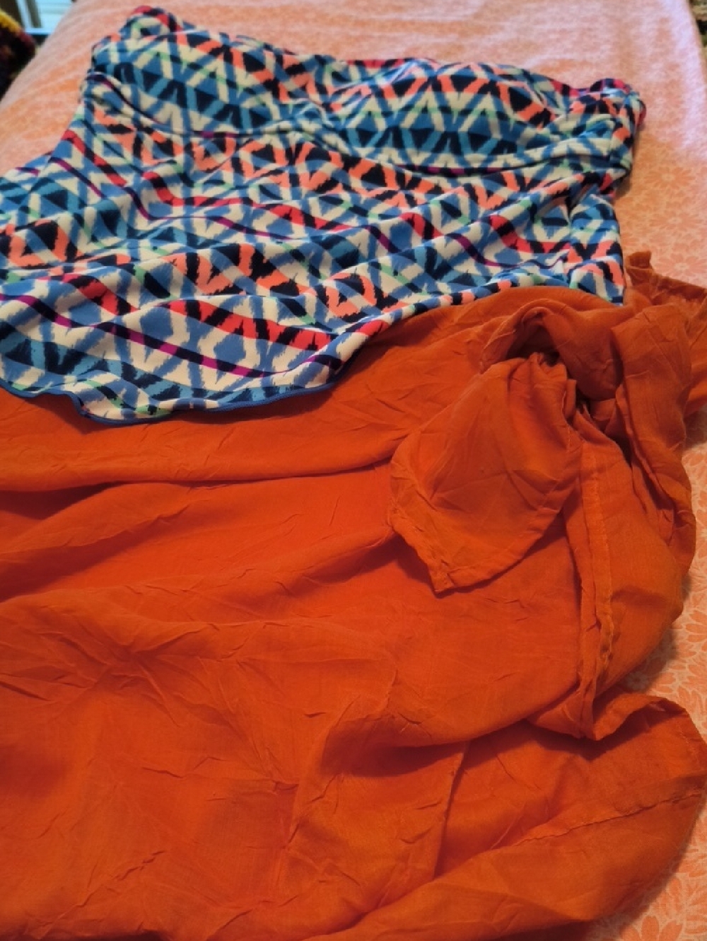 Red Camel Halter swim top M + Sarong